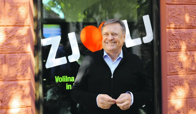 Zoran Janković je napovedal skorajšnji sestanek družbenikov Bežigrajskega športnega parka. FOZO: Blaž Samec/Delo

