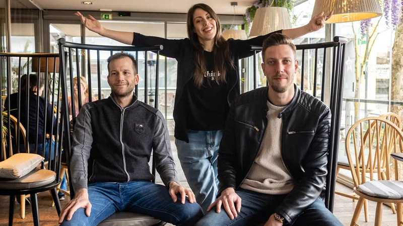 Jedro zasedbe I. C. E. so Tine Janžek, Matej Sušnik, Renata Mohorič, Tilen&nbsp;Miklavec&nbsp;in Grega Robiča.&nbsp;FOTO: Jan Jneko
