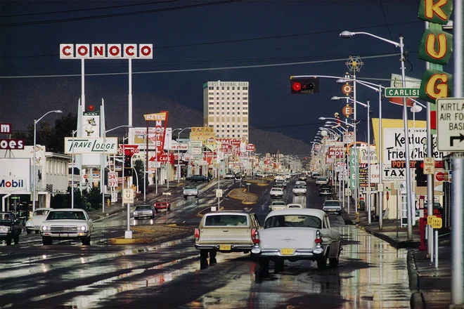 Prevzela ga je tudi znamenita cesta Route 66​. FOTO: Ernst Haas/ z razstave​ galerije Westlicht ​
