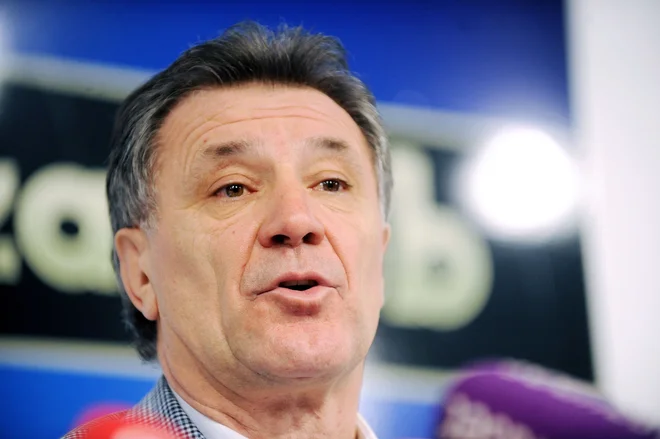 Zdravko Mamić je že dolgo tega pred hrvaškim sodiščem pobegnil v sosednjo BiH. FOTO: AFP
