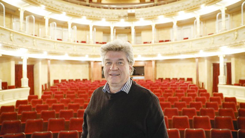 Fotografija: V Ljubljano sodi urejena opera, poudarja priznani tenorist in nekdanji umetniški direktor Branko Robinšak. FOTO: Jože Suhadolnik
