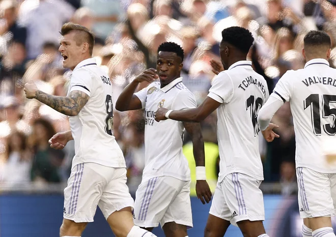Real Madrid ne popušča. FOTO: Juan Medina/Reuters