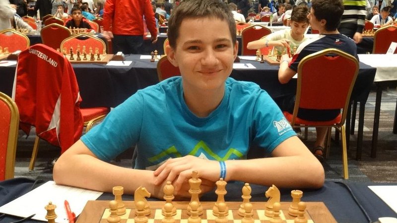 Fotografija: Jan Šubelj je izpolnil vse pogoje za naziv šahovskega velemojstra. FOTO: Nedeljske novice
