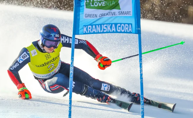 Henrik Kristoffersen. FOTO: Matej Družnik/Delo
