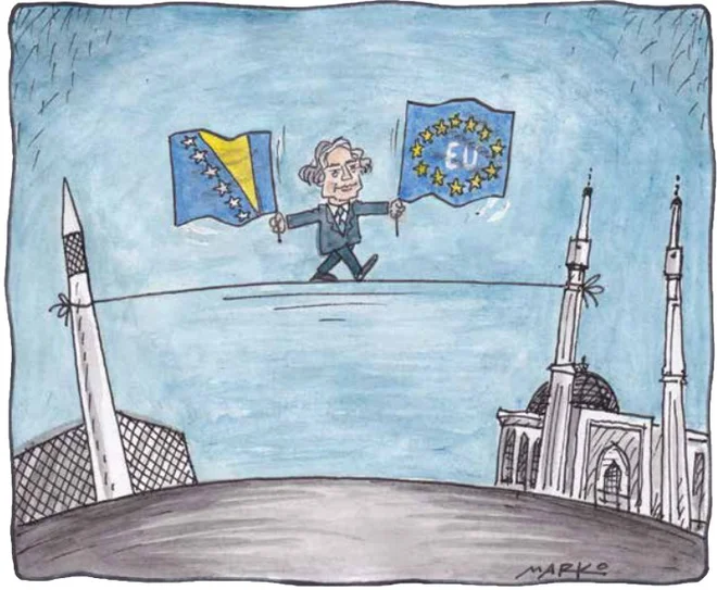 Barve Evrope. KARIKATURA: Marko Kočevar
