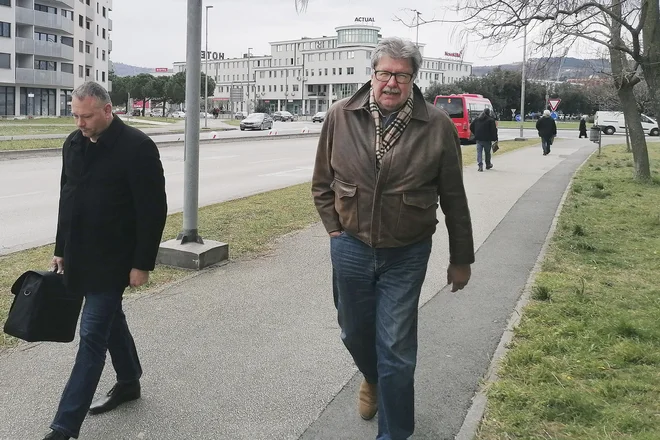 Igor Bavčar (desno) je bil v drugem sojenju oproščen. FOTO: Nataša Čepar
