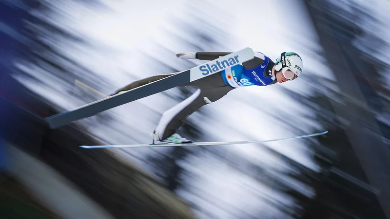 Fotografija: Anžetu Lanišku je uspel nov odličen nastop. FOTO: Matej Družnik/Delo
