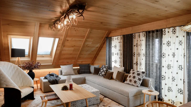 Fotografija: V hiši je dvanajst prostornih apartmajev. FOTO: Miran Kambič