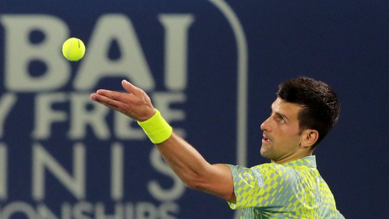 Fotografija: Novak Đoković je bil petkrat najboljši na turnirju v Miamiju. FOTO: Amr Alfiky/Reuters

