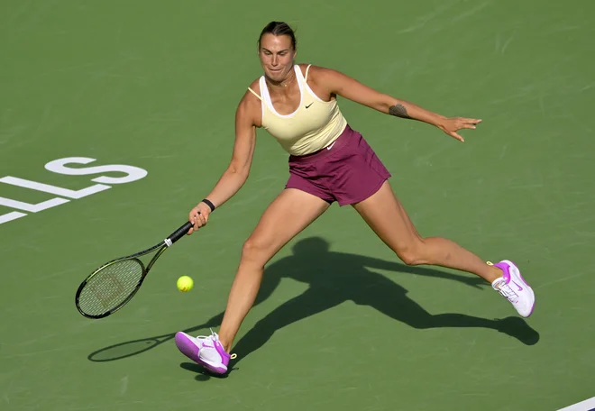 Arina Sabalenka je letos v odlični formi. FOTO: Jayne Kamin-oncea/USA Today Sports
