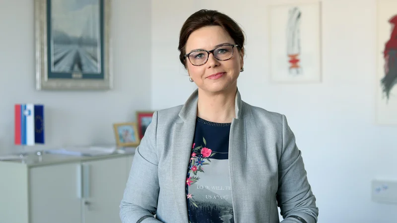 Maša Kociper je optimistična, da bi v tokratnem sklicu parlamenta lahko dosegli dvetretjinsko večino, potrebno za več sprememb, o katerih se pogovarjamo že od nastanka ustave. FOTO: Blaž Samec/Delo