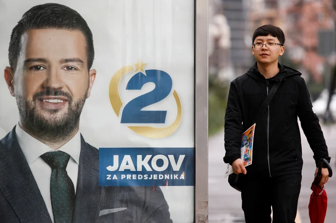 Ekonomist Jakov Milatović je kariero začel v NLB banki v Podgorici, v politiko pa je vstopil kot gospodarski minister Srbiji naklonjenega premiera Zdravka Krivokapića. Foto Stevo Vasiljevic Reuters

