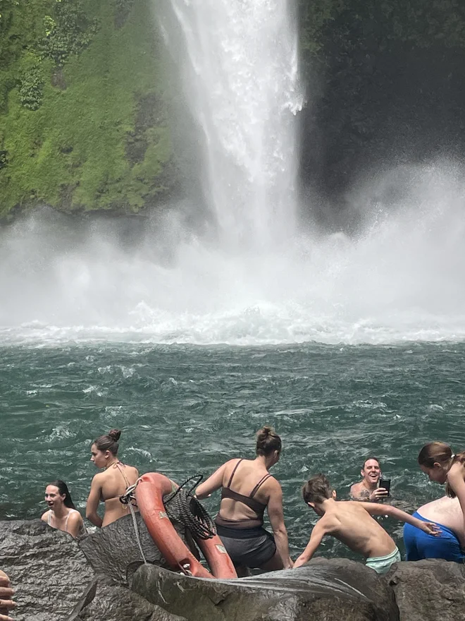 Slap v La Fortuni FOTO: Nataša Černič Šuligoj
