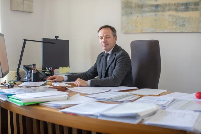 Okrepiti moramo mednarodno sodelovanje, poudarja direktor ARRS Mitja Lainščak. FOTO: Voranc Vogel
