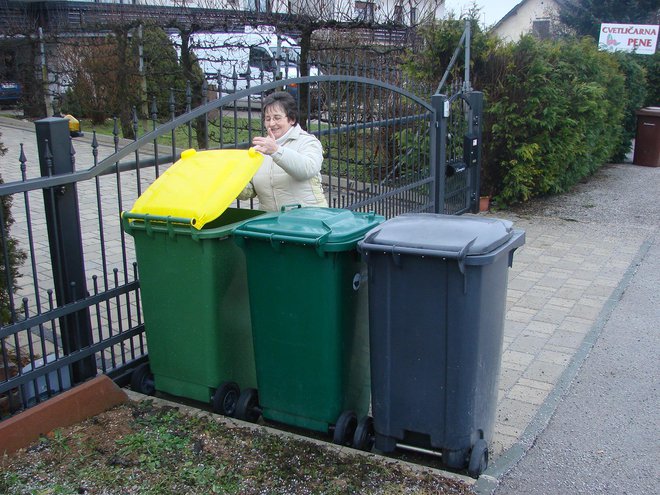 Ločeno zbiranje odpadkov mora biti pravilno spodbujeno s strani občin. FOTO: Rajšek Bojan

