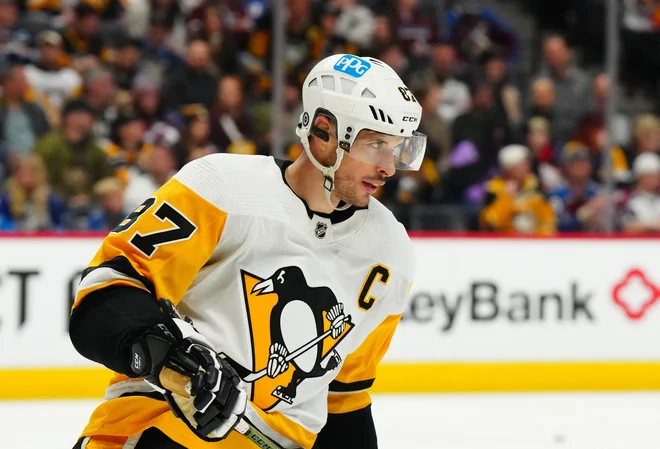 Sidney Crosby je tudi pri 35 letih neuničljiv. FOTO: Ron Chenoy/Usa Today Sports
