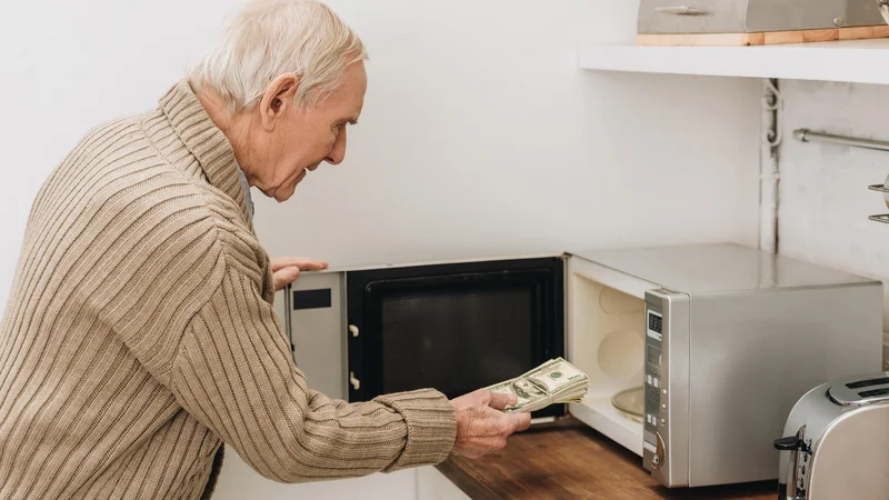 Ko oseba z demenco skriva bankovce in pozablja, kje so, pogosto okrivi bližnje, da so jih ukradli, kar sproža zamere in še večjo odtujenost. FOTO: Shutterstock