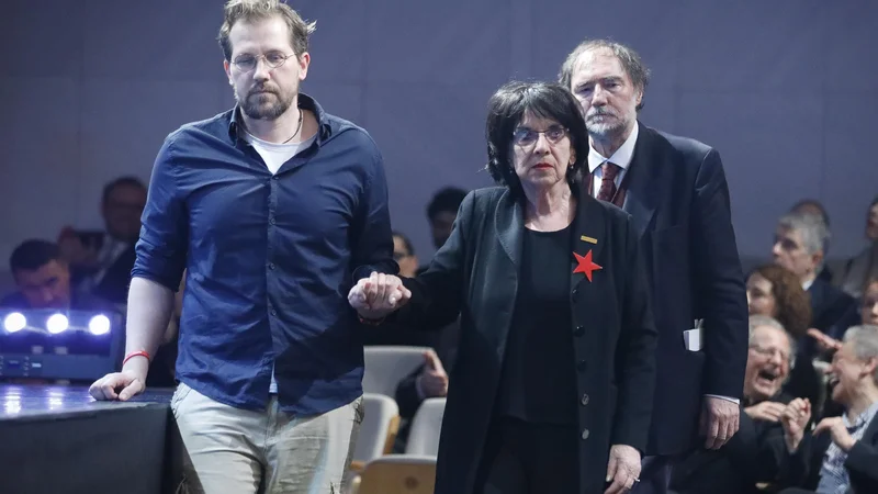 Podelitev Prešernovih nagrad 2023. FOTO: Jože Suhadolnik/Delo
