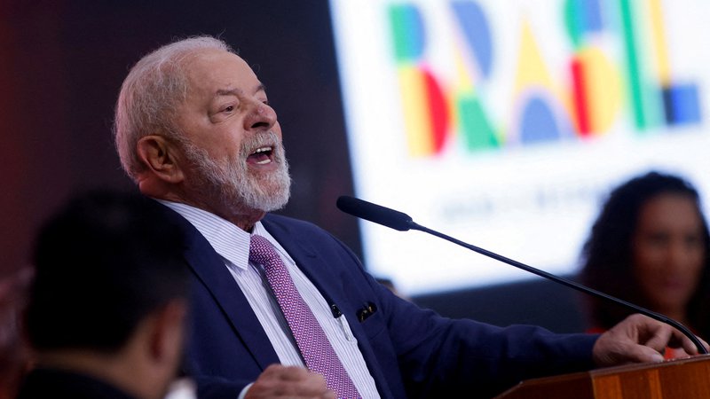 Fotografija: Luiz Inácio Lula da Silva je svoj tretji mandat v Braziliji začel jeseni. FOTO: Adriano Machado/Reuters
