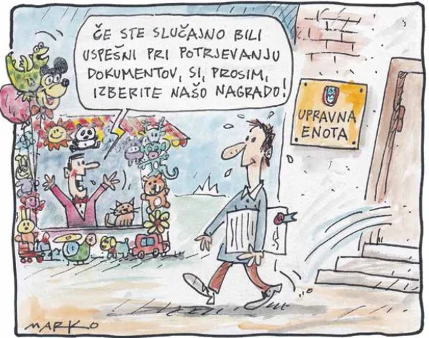 KARIKATURA: Marko Kočevar
