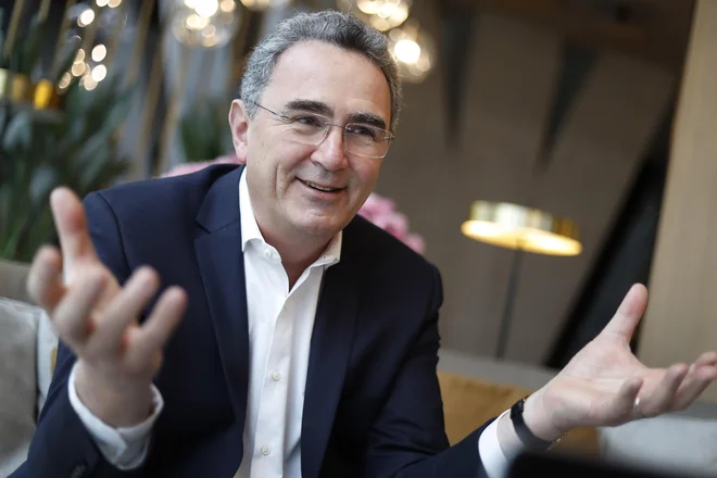 Renaud de Barbuat, predsednik in izvršni direktor GS1. FOTO: Leon Vidic/Delo