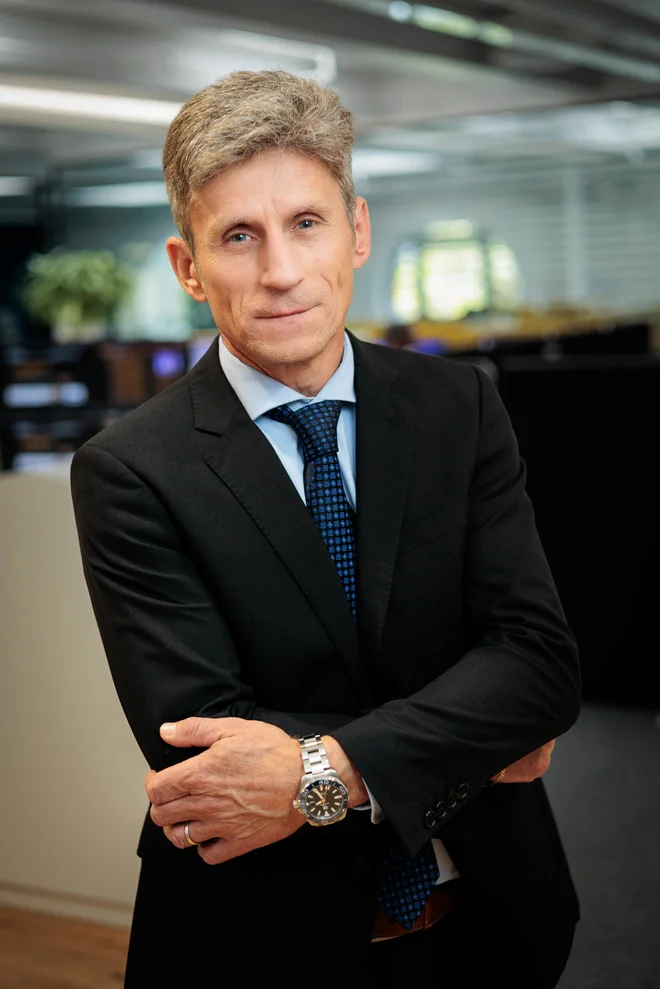 Inflacija je že dosegla vrh, pravi Slavko Rogan, višji upravljavec investicijskih skladov pri Triglav Skladih. FOTO: Jernej Lasic
