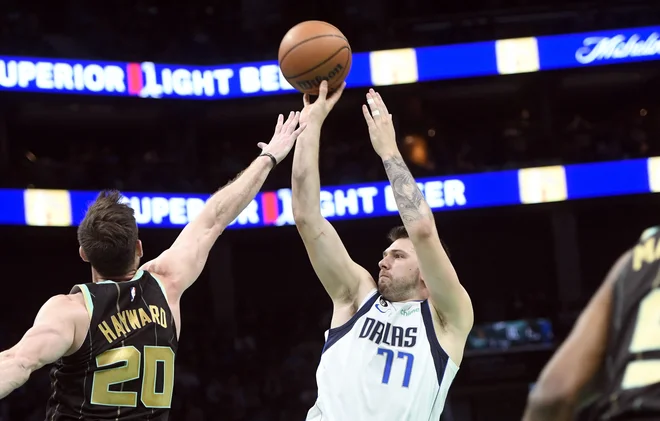 Luka Donćič je prejel 16. tehnično napako v sezoni. FOTO: Sam Sharpe/USA Today Sports
