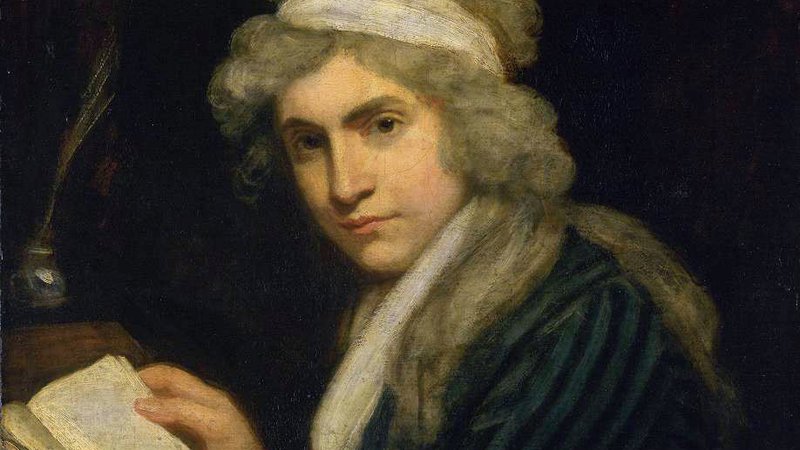 Fotografija: John Opie, Portret Mary Wollstonecraft, 1790/1791. FOTO: Tate Britain
