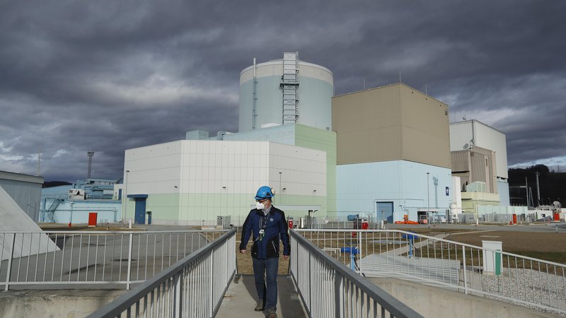 Fotografija: Nuklearna elektrarna Krško bo večjo sestro dobila po 2035. FOTO: Leon Vidic/Delo