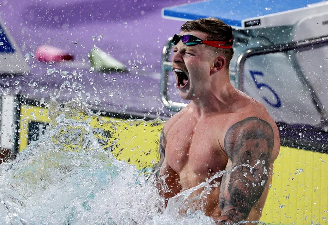 Adam Peaty je lani blestel na igrah commonwealtha. FOTO: Stoyan Nenov/Reuters