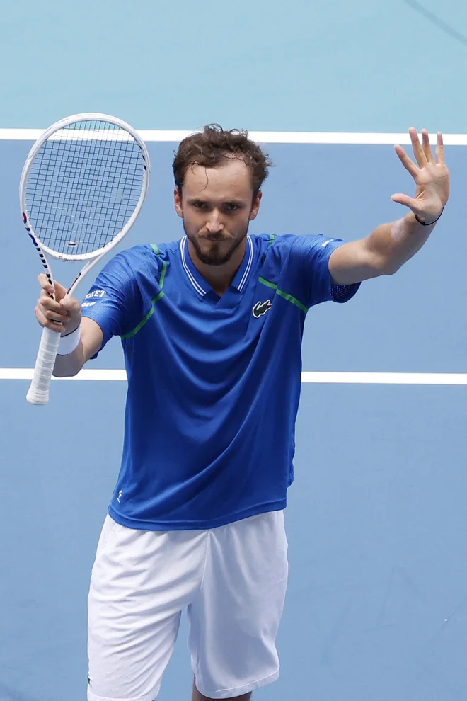 Danil Medvedjev bo kot kaže letos igral na sveti wimbledonski travi. FOTO: Geoff Burke/Usa Today Sports