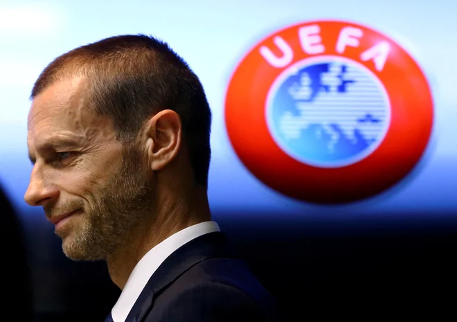 Aleksander Čeferin bo nadaljnja štiri leta vodil Evropsko nogometno zvezo. FOTO: Antonio Bronić/Reuters