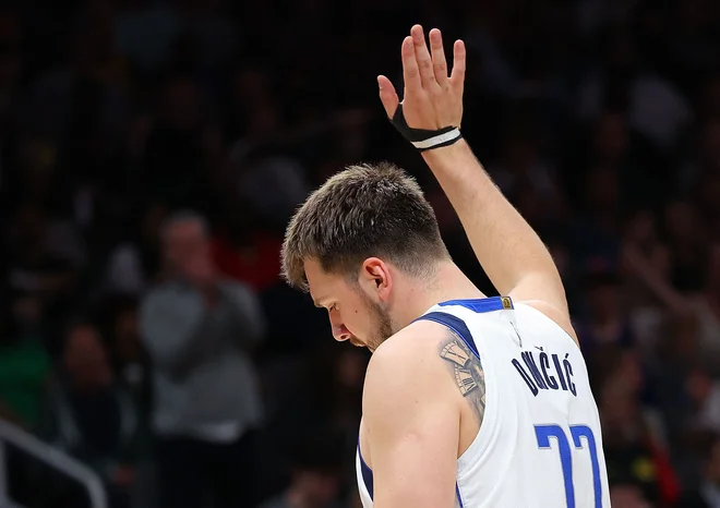 Kot poročajo številni ameriški mediji, med njimi tudi Athletic, je morda slovenski zvezdnik lige NBA že končal sezono. FOTO: Kevin C. Cox Getty Images/AFP