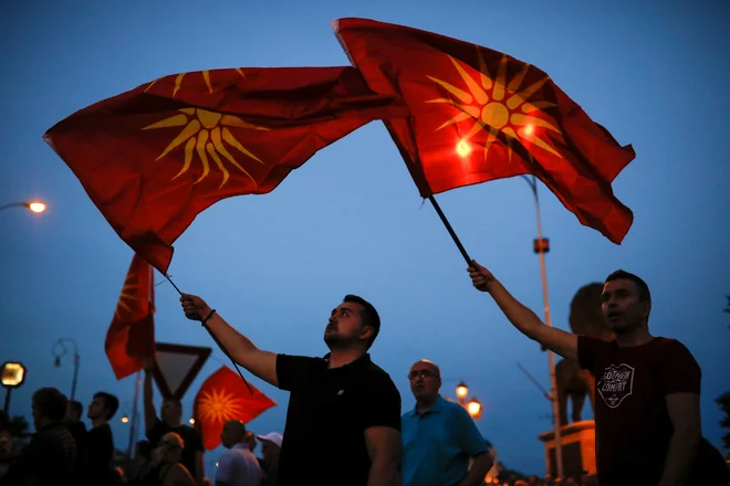 Severna Makedonija tako kot BiH v novih geopolitičnih razmerah velja za ključni dejavnik stabilnosti na Balkanu. Foto Marko Djurica/Reuters