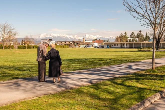 Podporniki koalicijskih strank reformo o dolgotrajni oskrbi in pokojninsko reformo ocenjujejo za manj nujni kot obe opozicijski stranki. FOTO: Črt Piksi