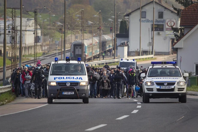 Avstrija je nadzor na mejah s Slovenijo in Madžarsko uvedla leta 2015 na vrhuncu begunske krize, nato pa ga vsake pol leta podaljšala za šest mesecev FOTO: Voranc Vogel/Delo