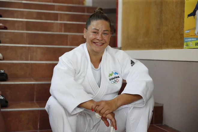 Tina Trstenjak se je tudi po konačni športni poti povsem posvetila judu. FOTO: Leon Vidic/Delo