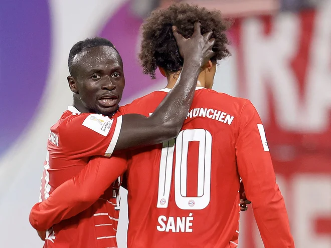 Sadio Mane naj bi želel obračunati z Leroyjem Sanejem. FOTO: Ronny Hartmann/AFP