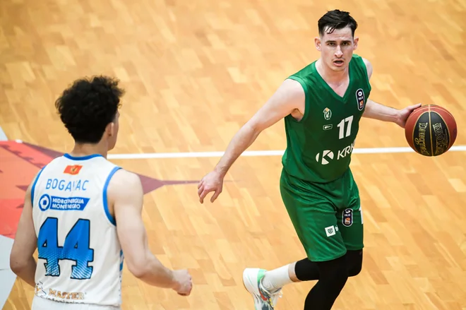 Jan Špan je prispeval 21 točk k zmagi košarkarjev Krke. FOTO: ABA