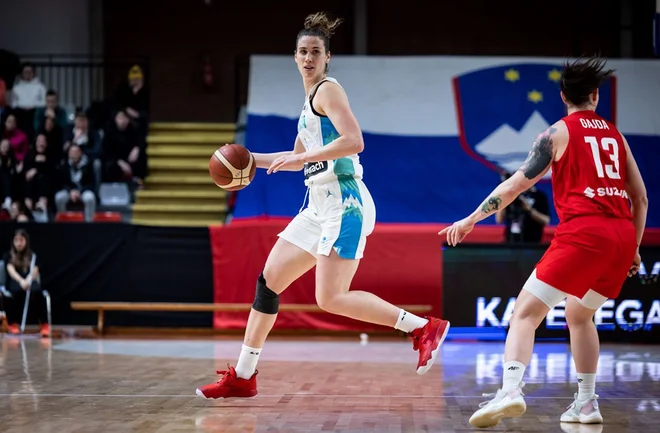 Eva Lisec bo pomembno orožje Slovenije. FOTO: Fiba