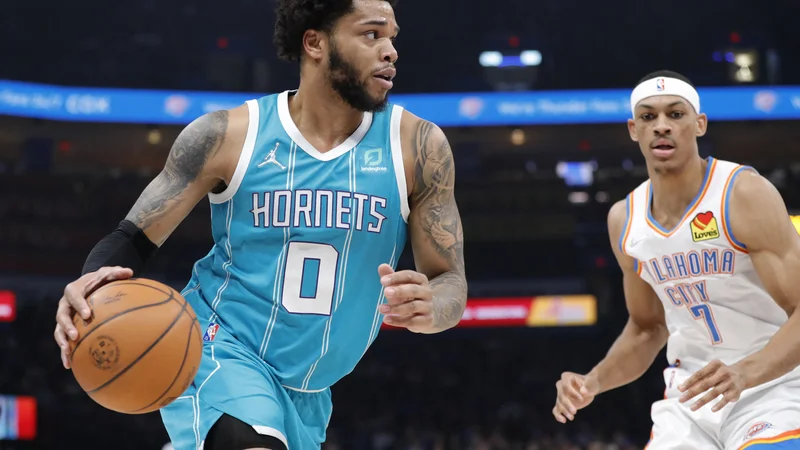 Miles Bridges bo dolgo časa počival. FOTO: Alonzo Adams/USA Today Sports