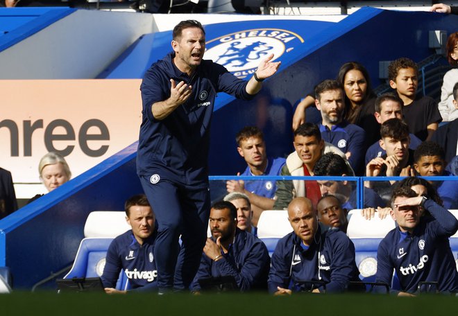 Niti Frank Lampard ne more ustaviti Chelseajeve krize. FOTO: John Sibley/Reuters