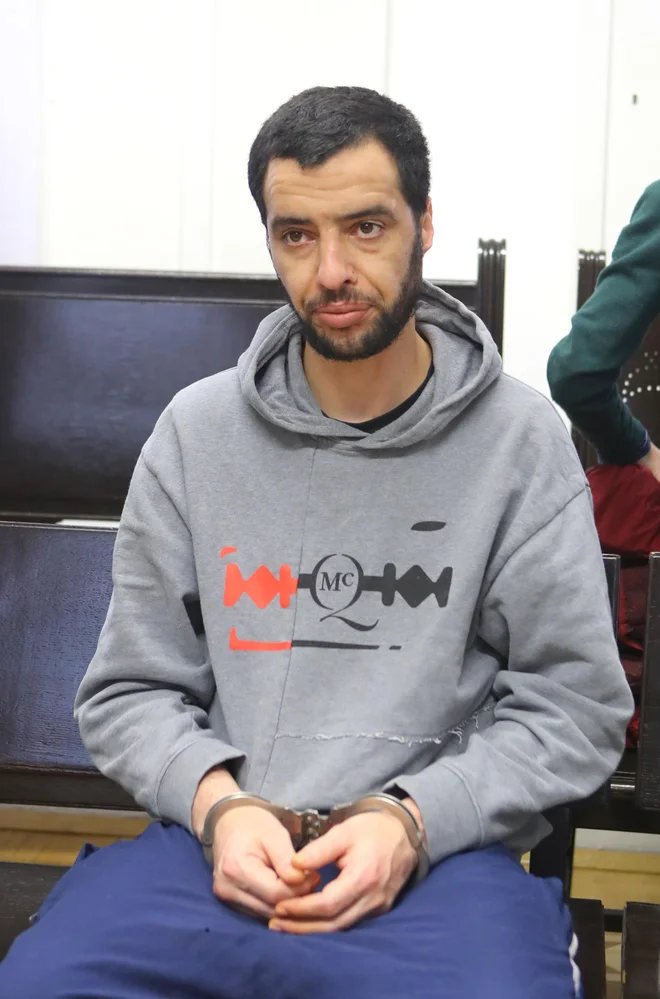 Fatah Rašid Adaouri je bil nepravnomočno obsojen na 16 let in sedem mesecev zapora. FOTO: Dejan Javornik
