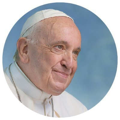 Ob podobi papeža na twitterju ni več modre zvezdice. FOTO: Twitter