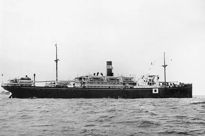 Japonsko transportno ladjo SS Montevideo Maru so v torek našli na globini več kot 4000 metrov, so sporočili iz neprofitne fundacije Silentworld. FOTO: AFP