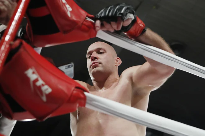 Marko Drmonjič je svojo športno pot sklenil s porazom. FOTO: Leon Vidic/Delo