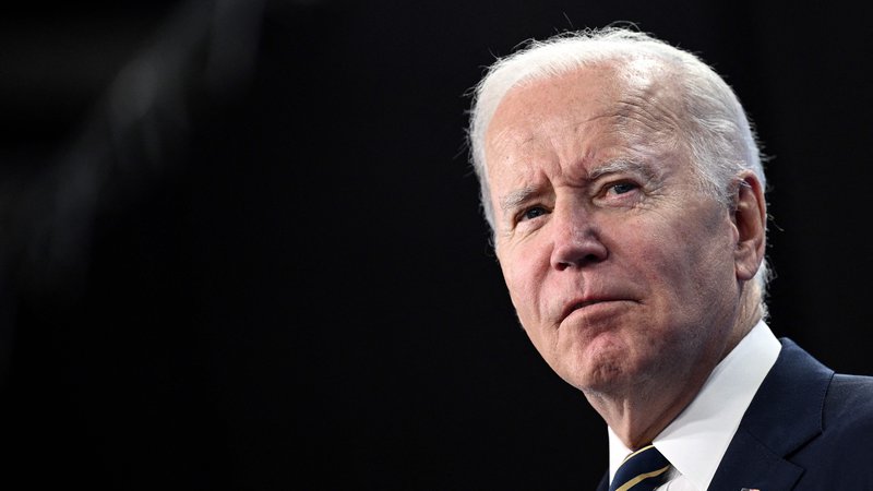 Fotografija: Demokratski predsednik Joe Biden hoče vladati še štiri leta. Foto Brendan Smialowski/AFP