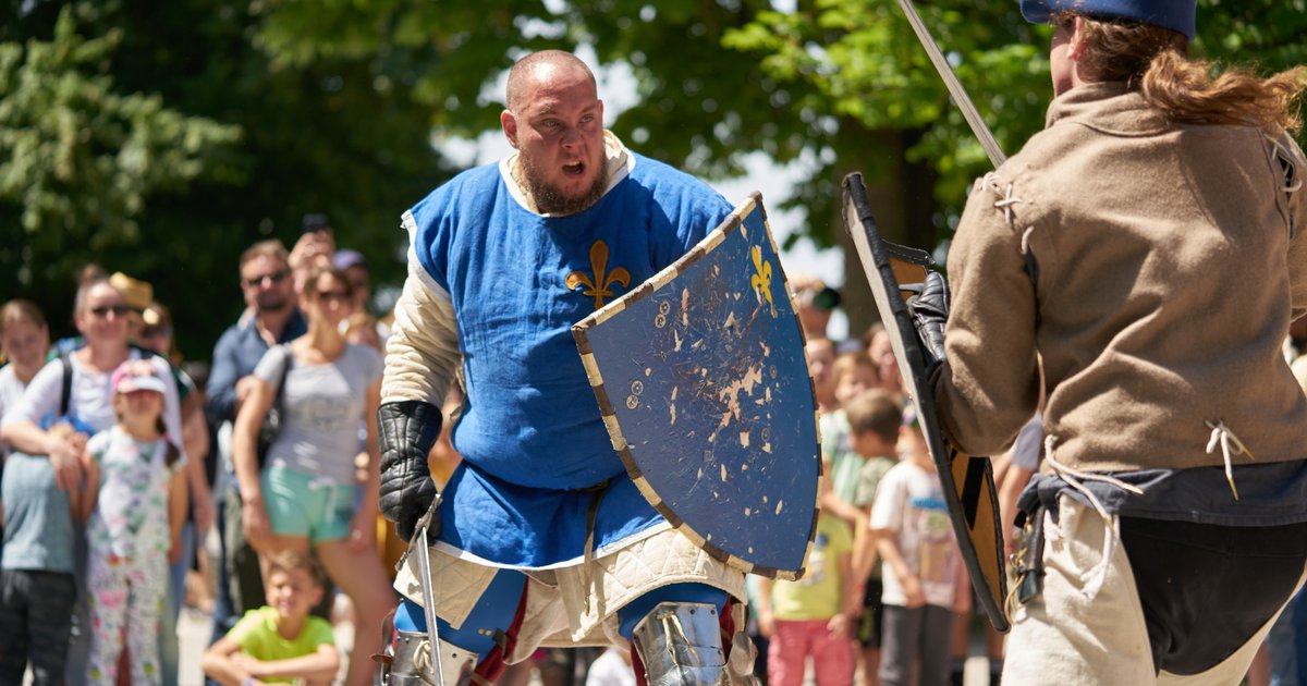 Cavaleiros medievais estão voltando para Ljubljana