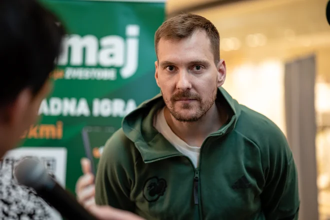 Zoran Dragić v Aleji 26. aprila letos. Foto Črt Piksi