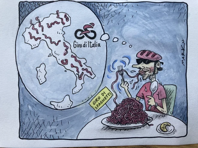 Apetit. KARIKATURA: Marko Kočevar